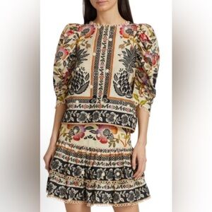NWT FARM Rio Romantic Garden Set - Blouse & Skirt